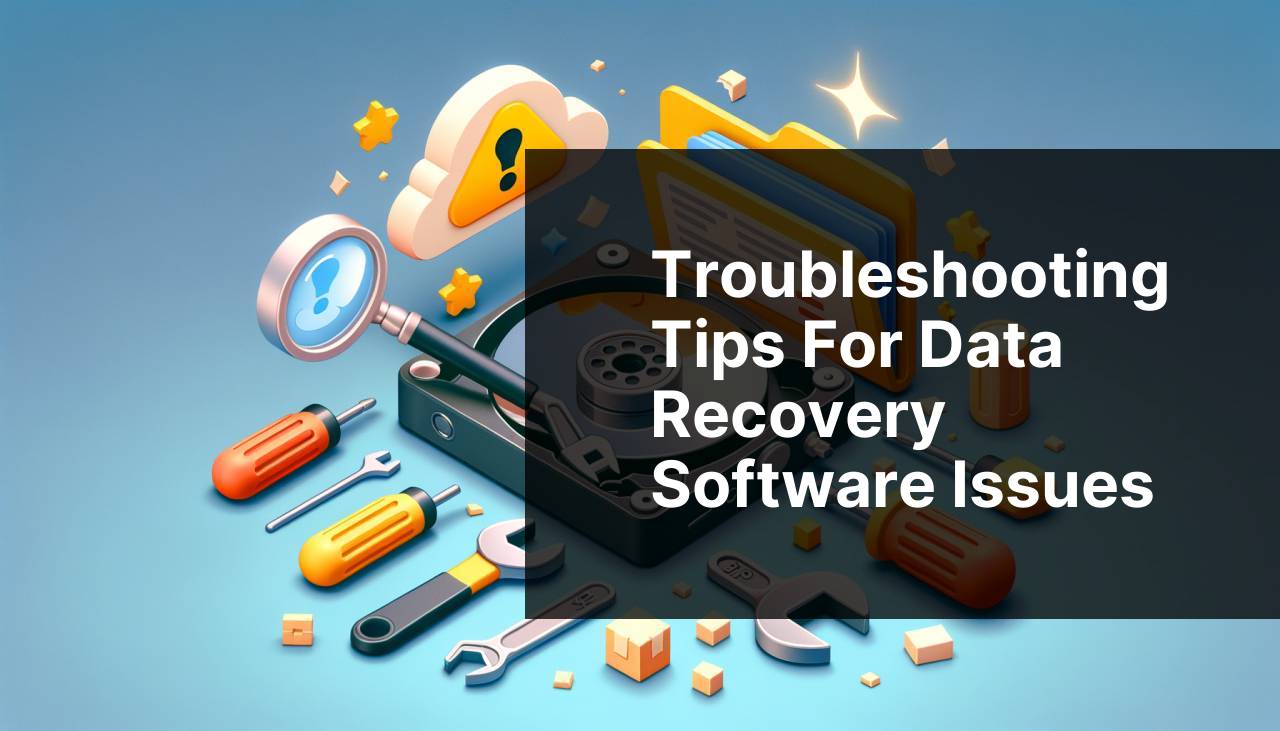Troubleshooting Tips For Data Recovery Software Issues