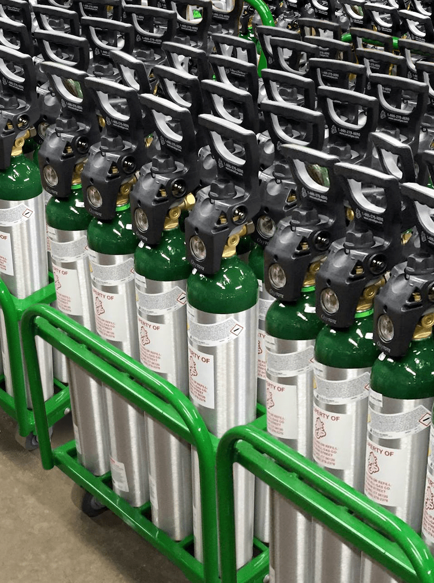 High Quality Compressed Gas Supply & Delivery CT ALLGAS