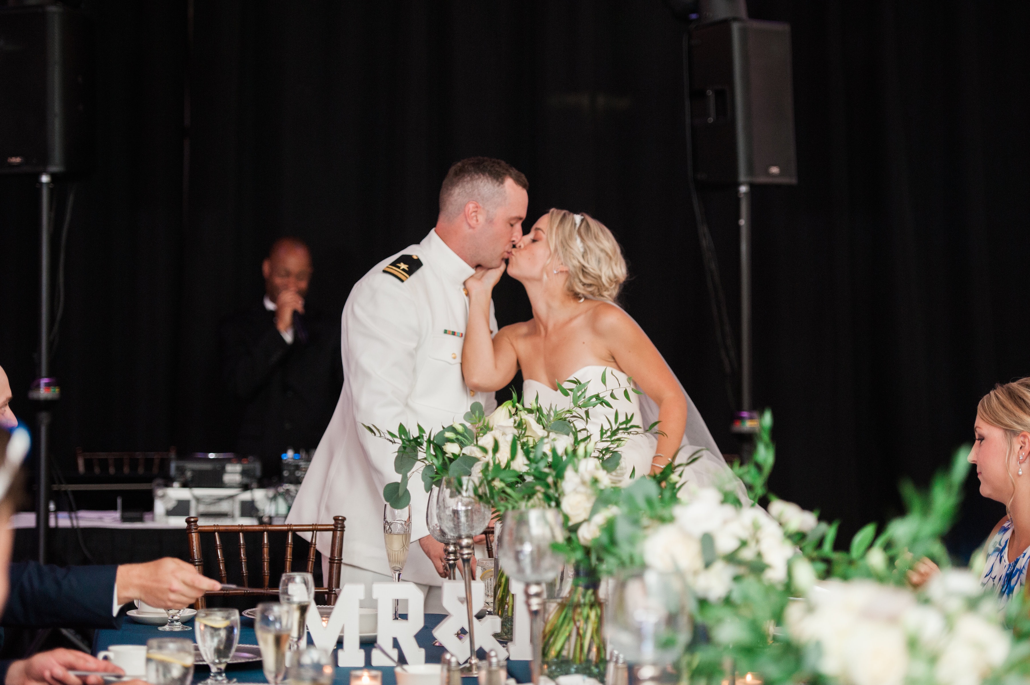 A Patriotic Wedding at the Kellogg Center East Lansing Florist