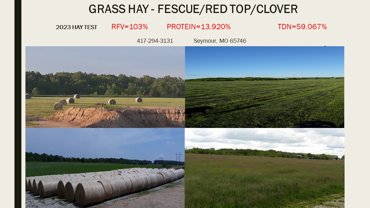Hay For Sale in Missouri