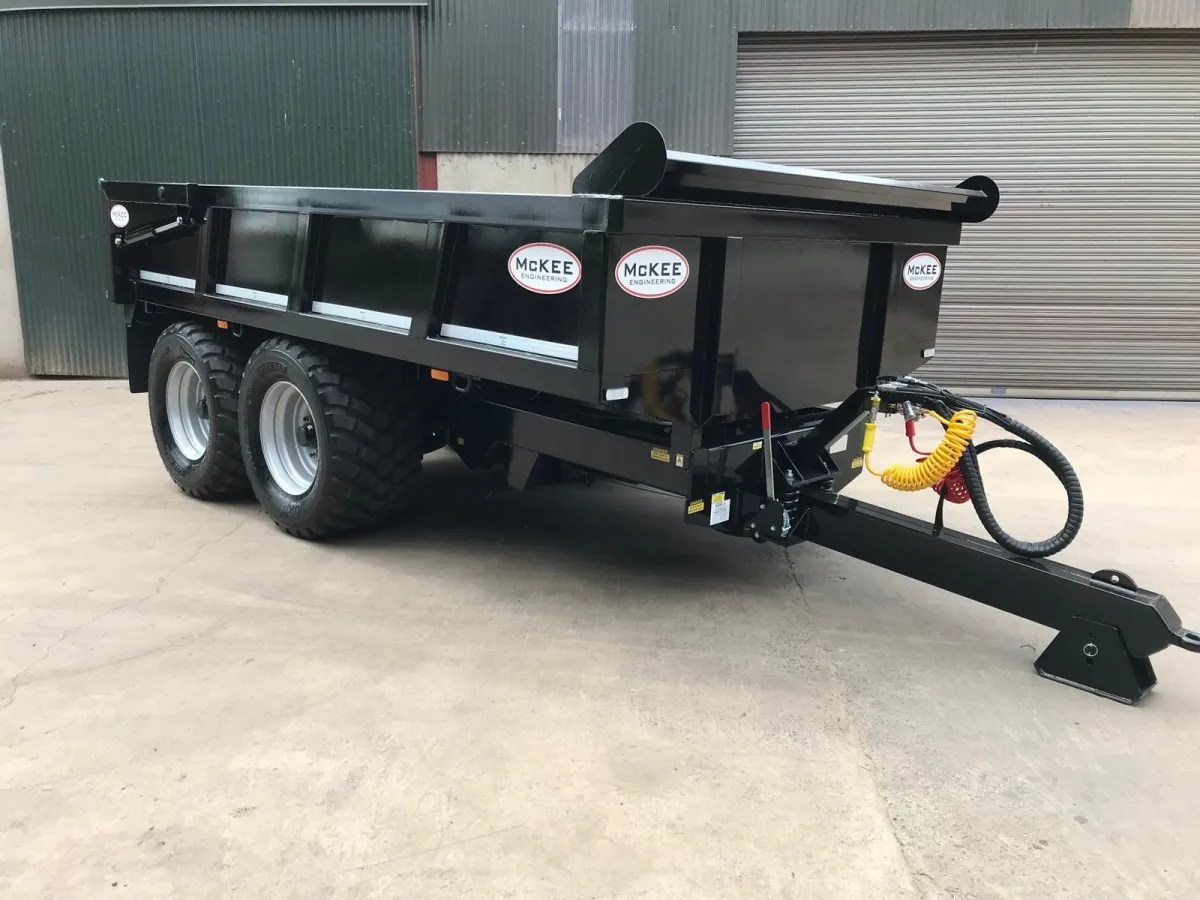McKee 12 Ton Multipurpose Dump Trailer All Hire