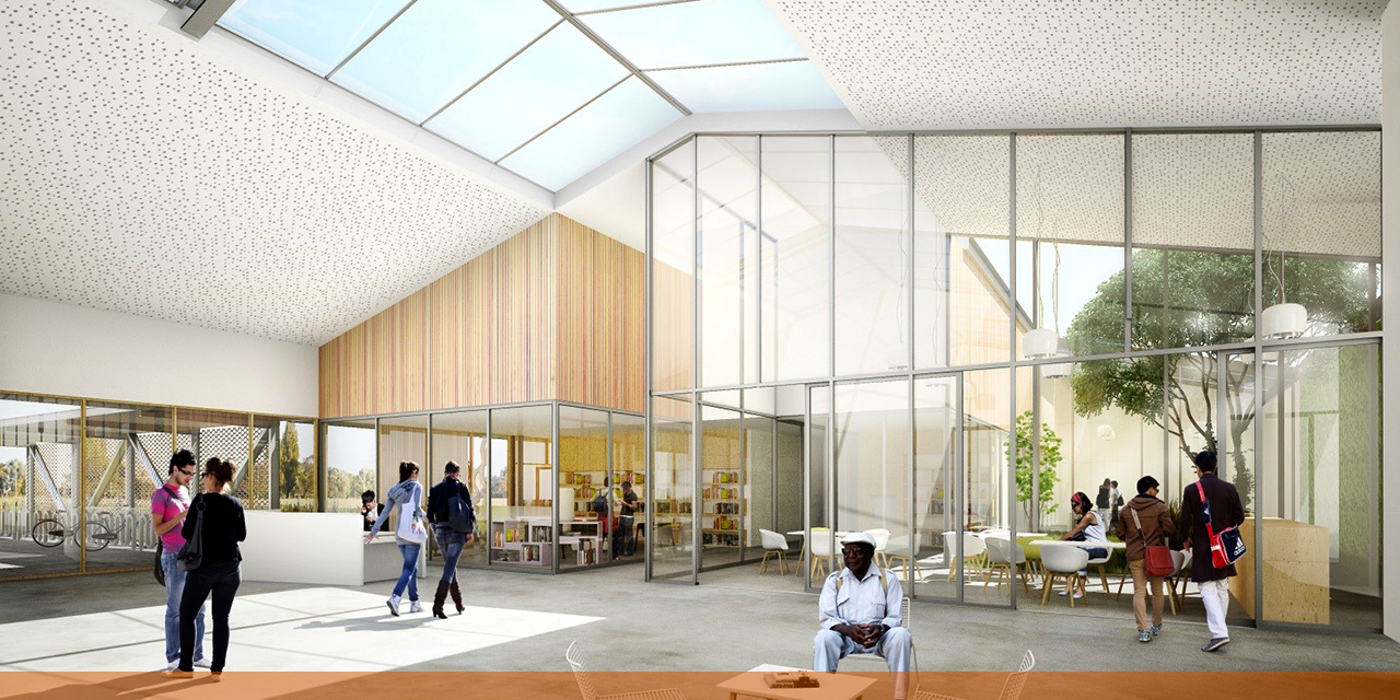 HEXA Transformation du centre technique municipal en