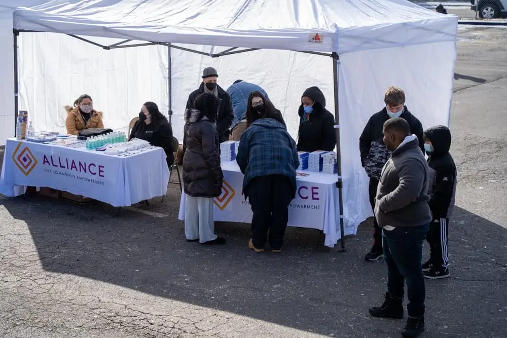 Covid19 Tests Distributed in Bridgeport's East End