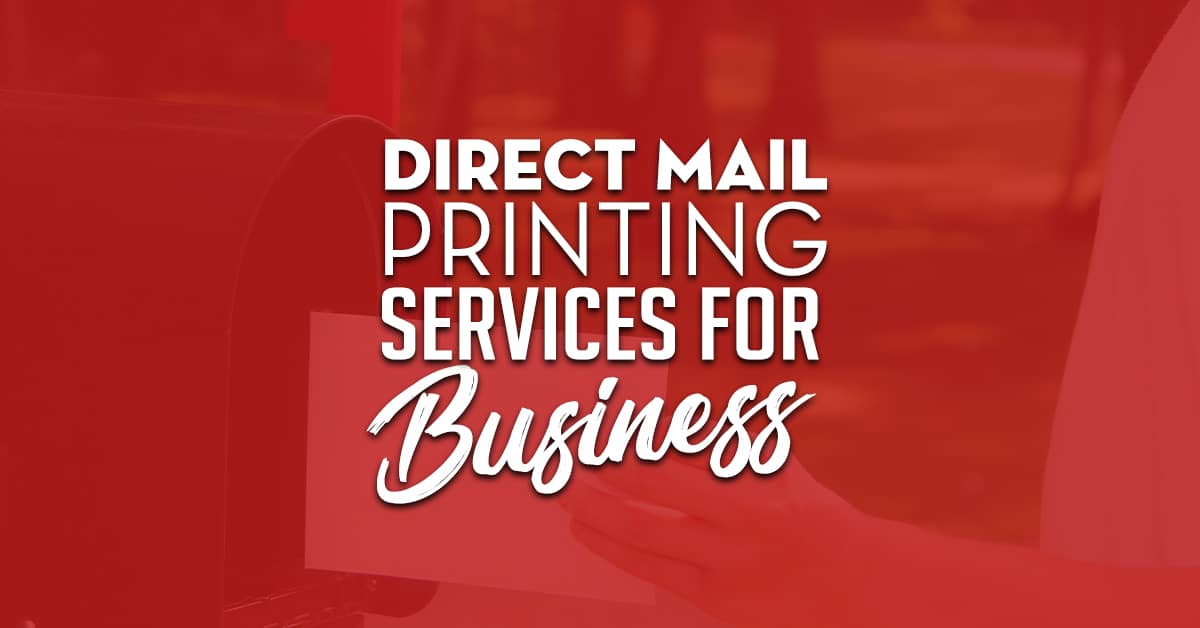 Direct Mail Printing Services Alliance Graphics