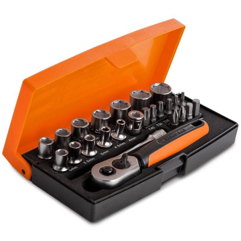Bahco SL25 25 Piece 1/4" Drive Metric Mini Socket Set Alliance Hardware