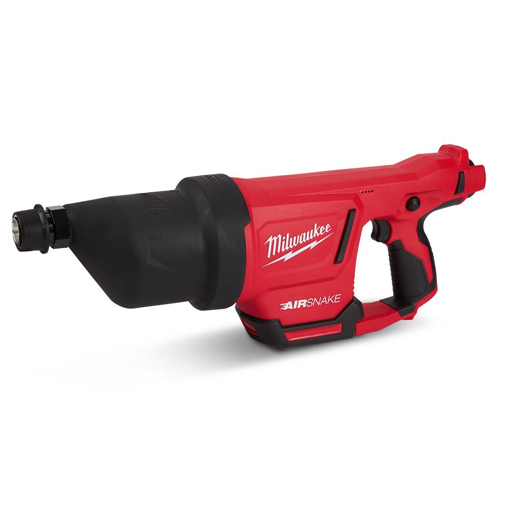 Milwaukee M12DCAG0 M12 12V LiIon Cordless AirSnake Drain Cleaning Air
