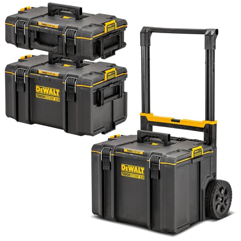 DeWalt DWST834021 TOUGHSYSTEM 2.0 Stackable Storage Tool Box System 3