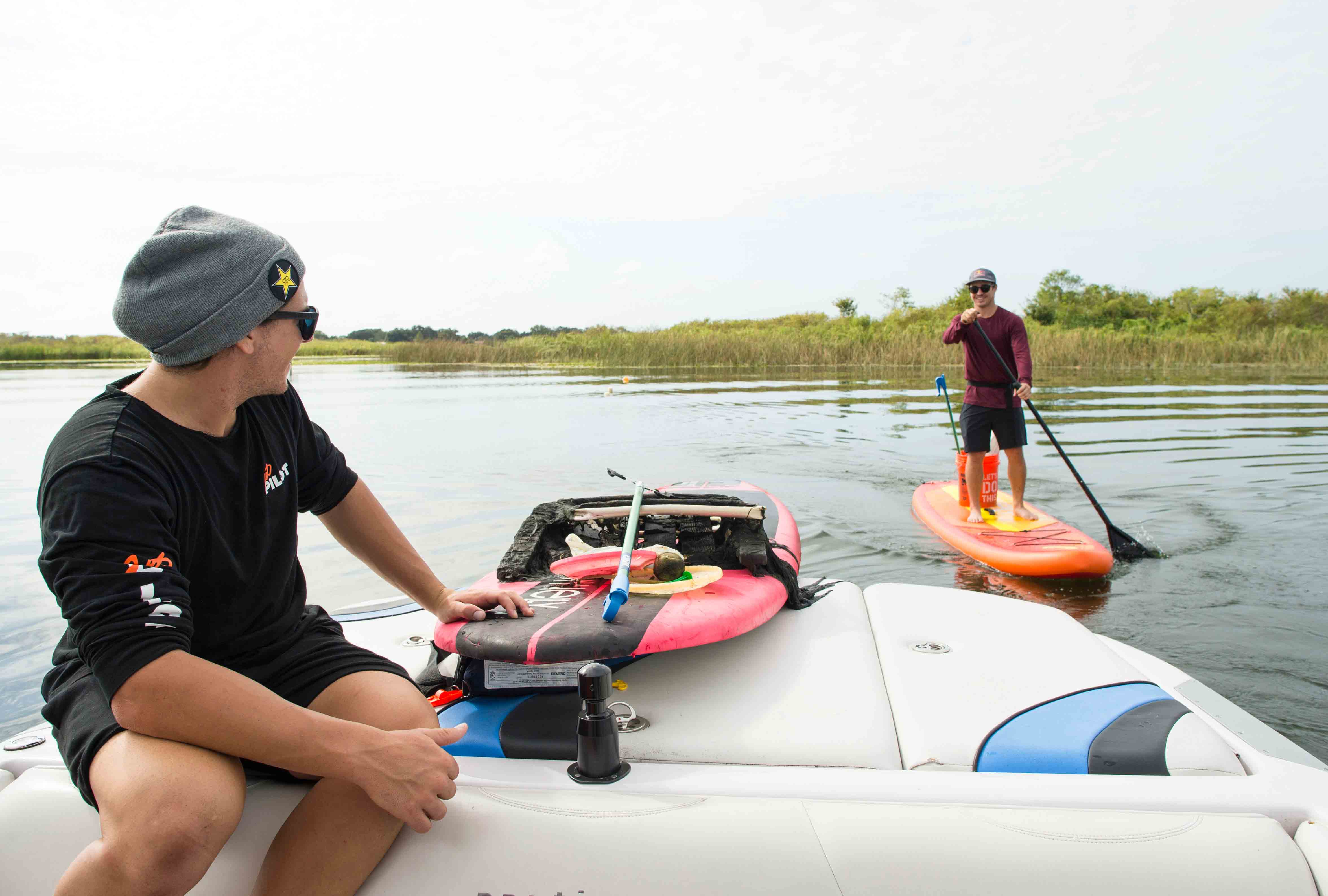 Pro Wakeboarders Clean Up Orlando’s Conway Chain Alliance Wakeboard
