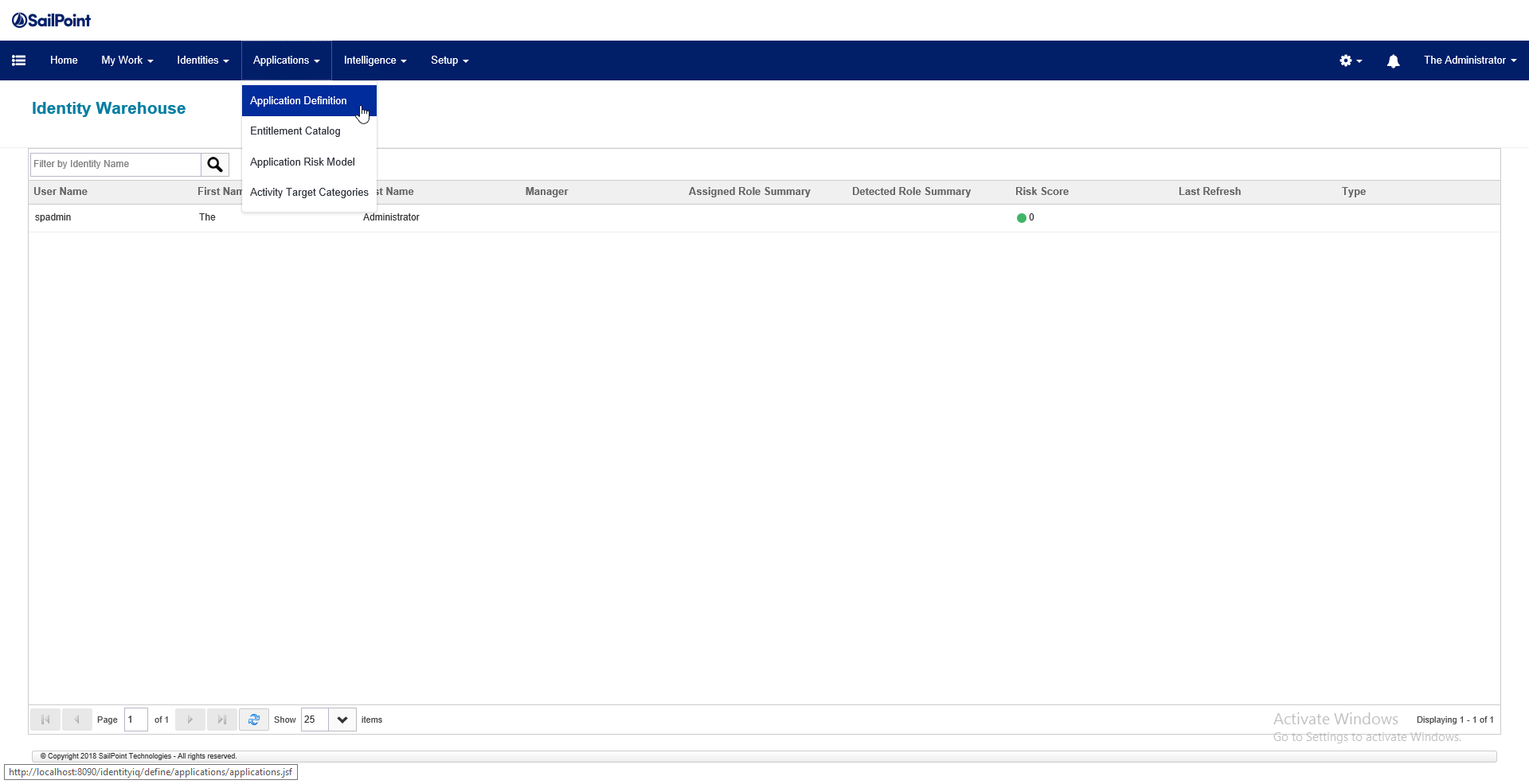 Sailpoint IdentityIQ Configuring Okta Connector Allidm