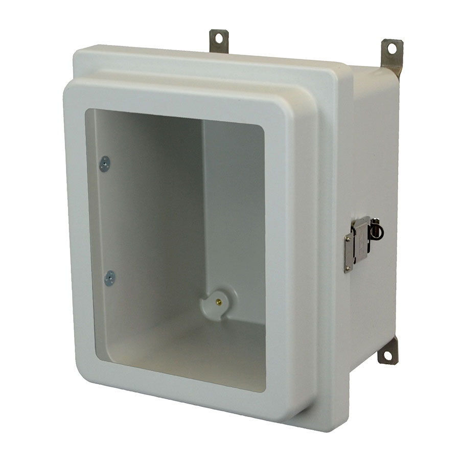 8x6x4 Fiberglass Enclosure AM864RLW Allied Moulded Products
