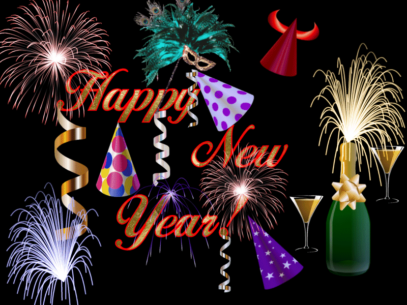 Happy New Year January 1 HD GIF For WhatsApp Status