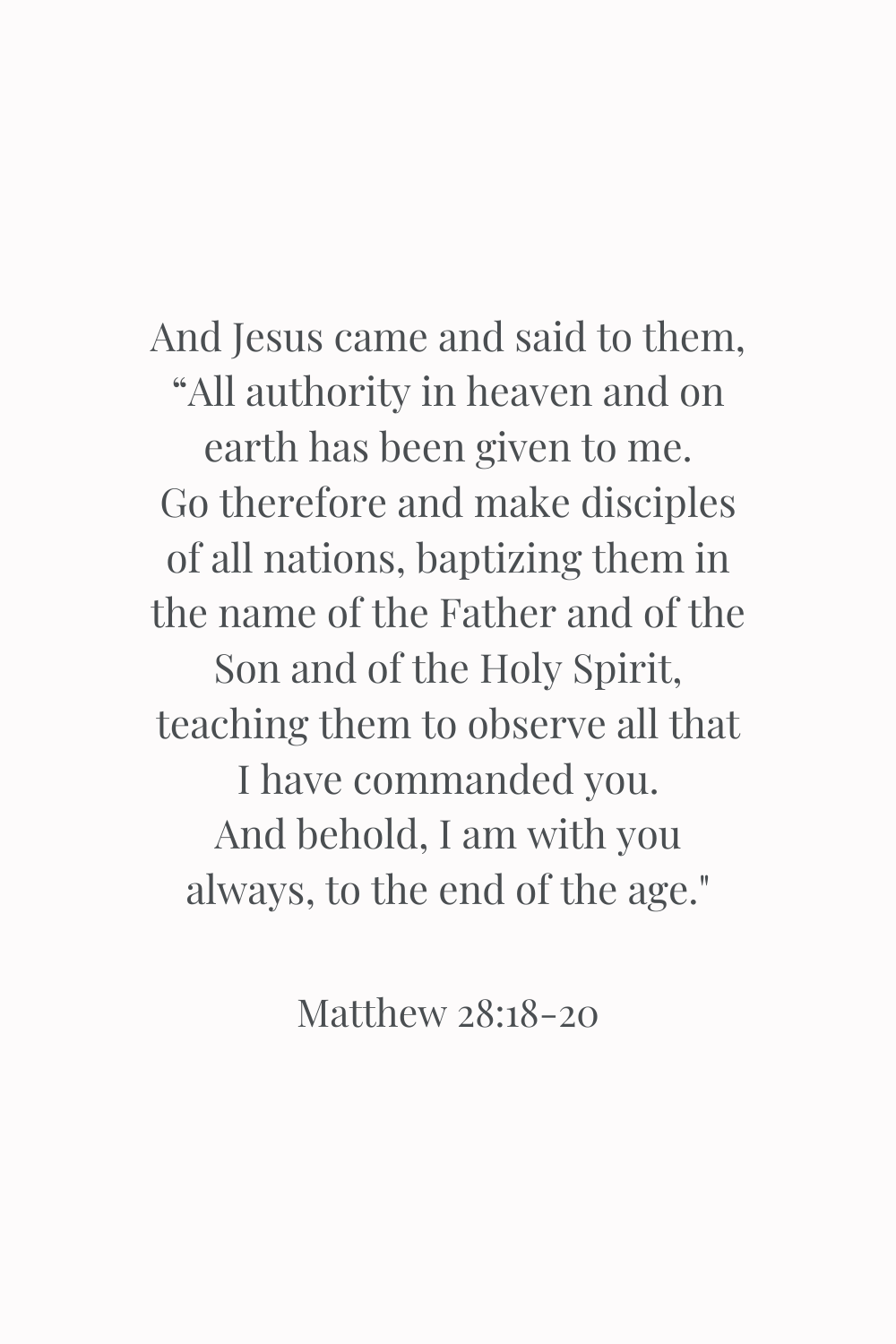 12 Bible Verses on Making Disciples All In Ministries International