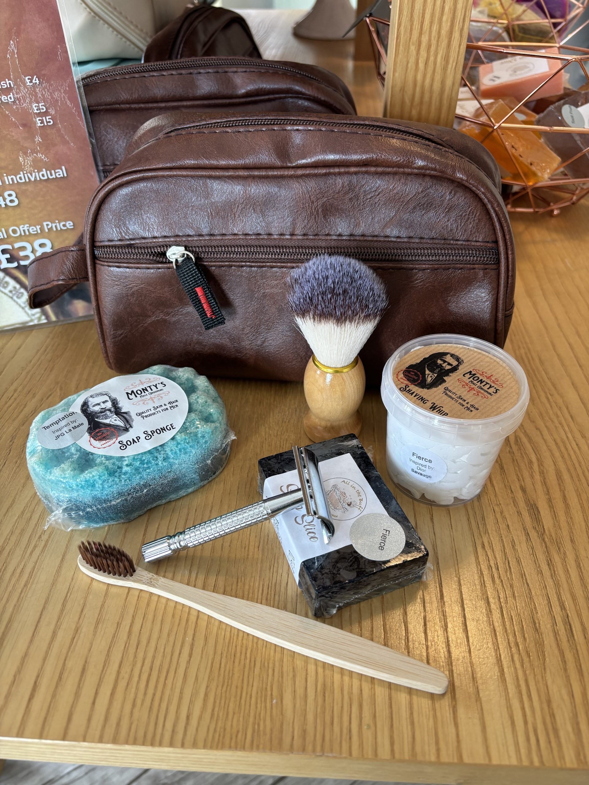 Mens Travel Bag All In The Buff