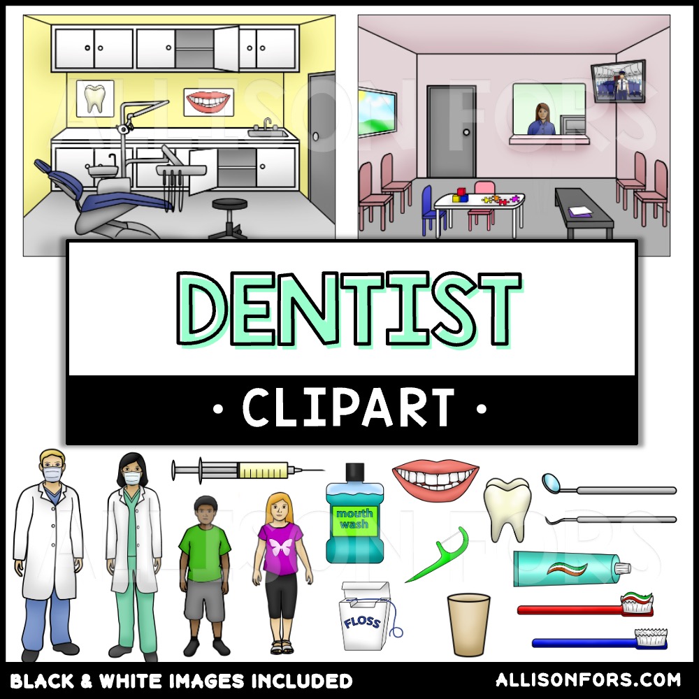 Dentist and Dental Health Clip Art Allison Fors, Inc.