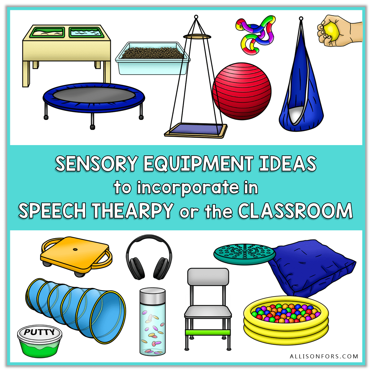 sensory equipment Allison Fors