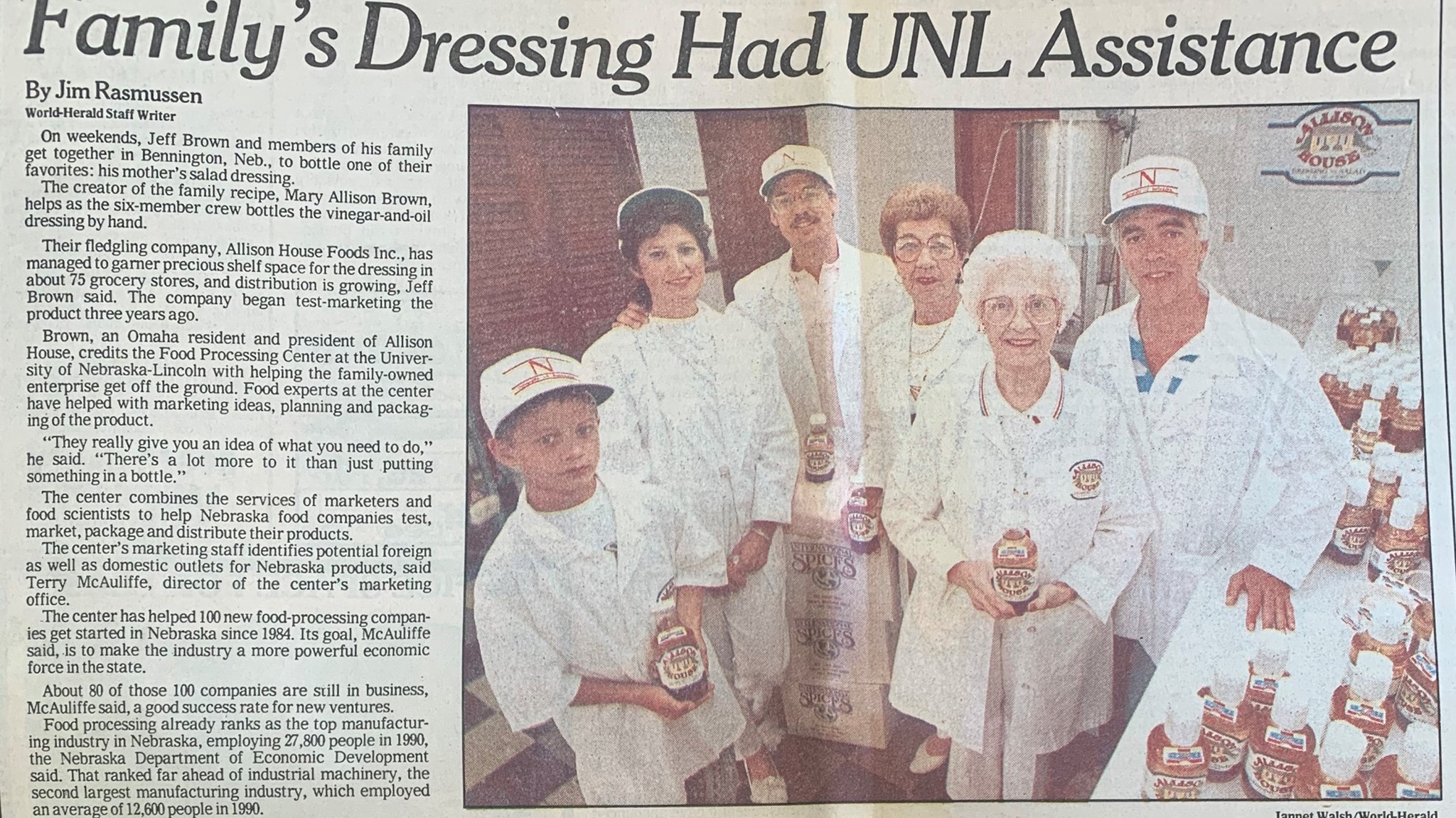 Our Story Allison House Dressing