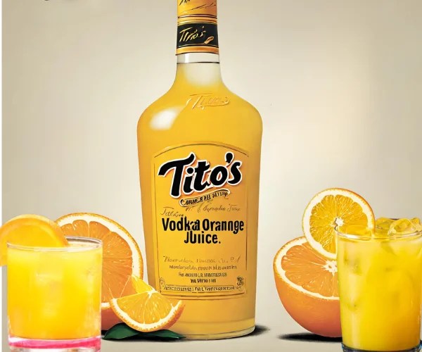 Perfect Tito's Vodka and Orange Juice Cocktail All Juice Corner