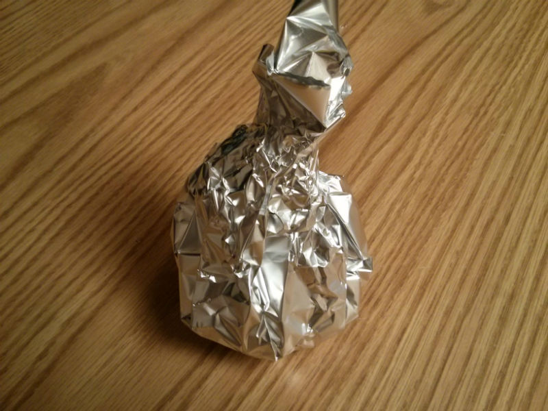 Garlic wrapped in foil All Kinds of Recipes