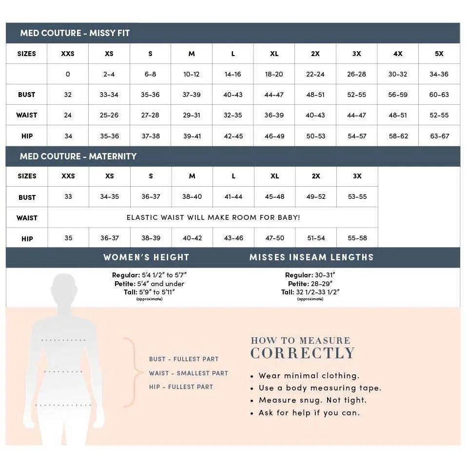 Med Couture Women’s Insight 3 Pocket Top 2411 All Med Plus