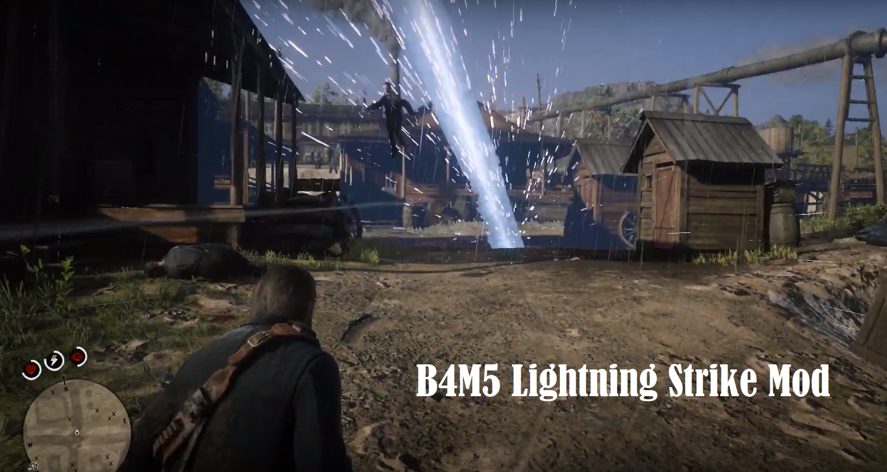 RDR2 Lightning Strike Mod STORM