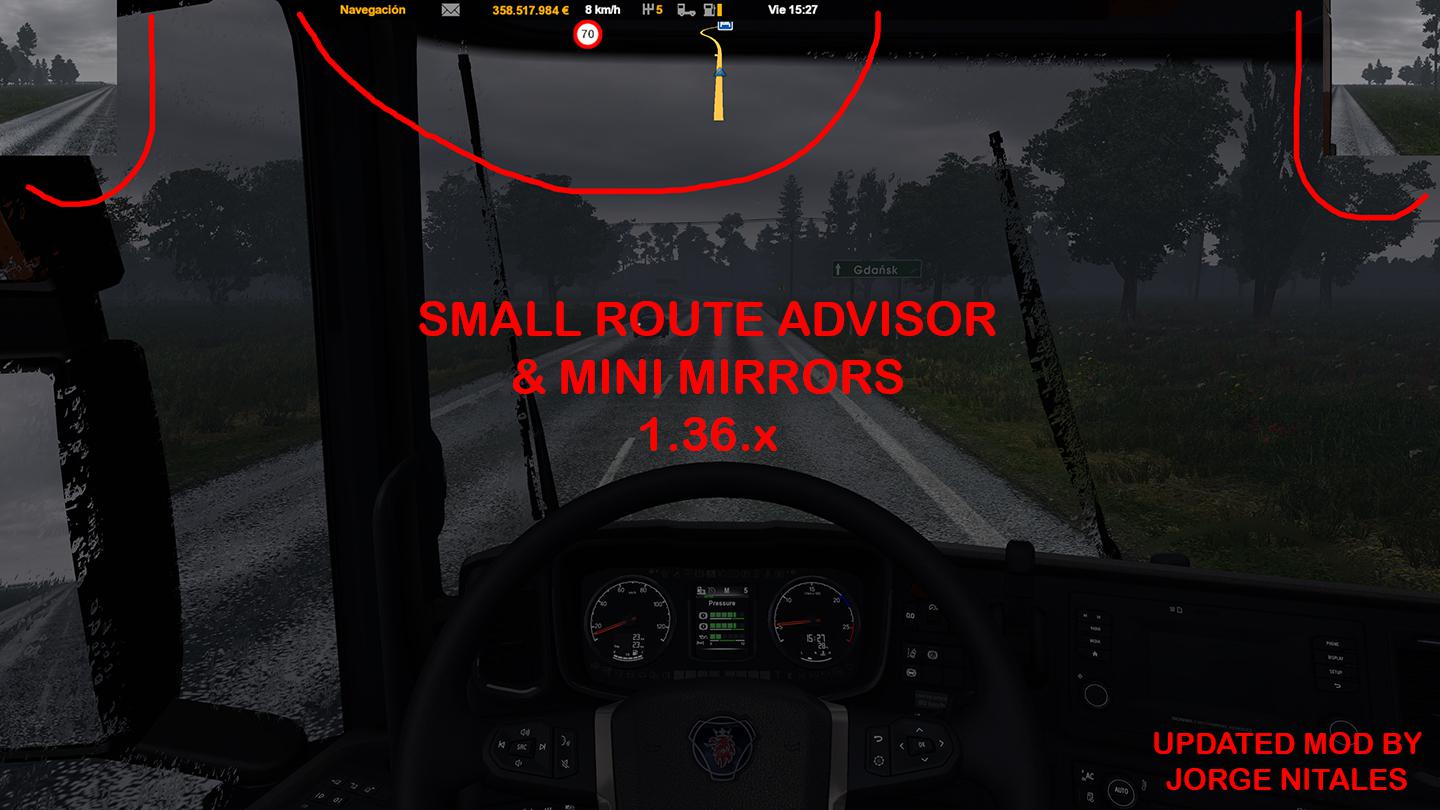 SMALL ROUTE ADVISOR & MINI MIRRORS 1.37.X
