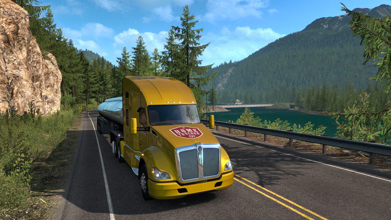 SKIN [TRUCKATHOME] SCSSOFT FOR ATS 1.36.X