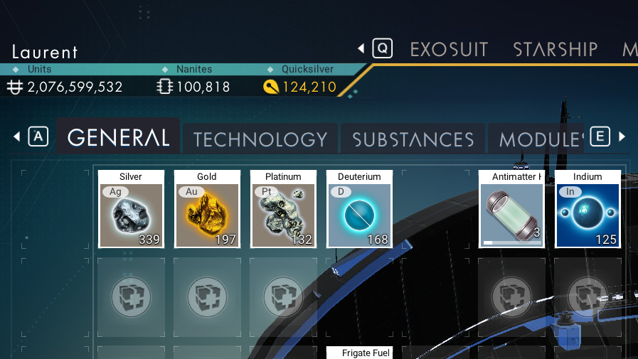 Bigger Inventory Tabs Bar