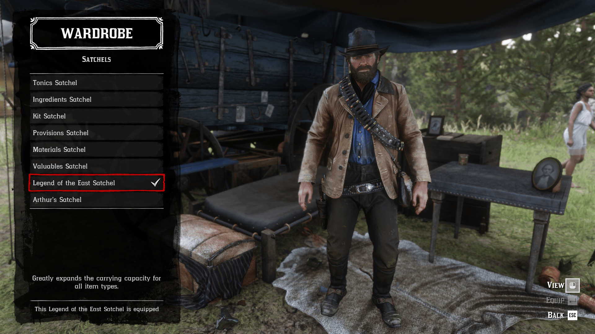 Chapter 2 Save with Legend of The East Satchel and Black Arabian Horse