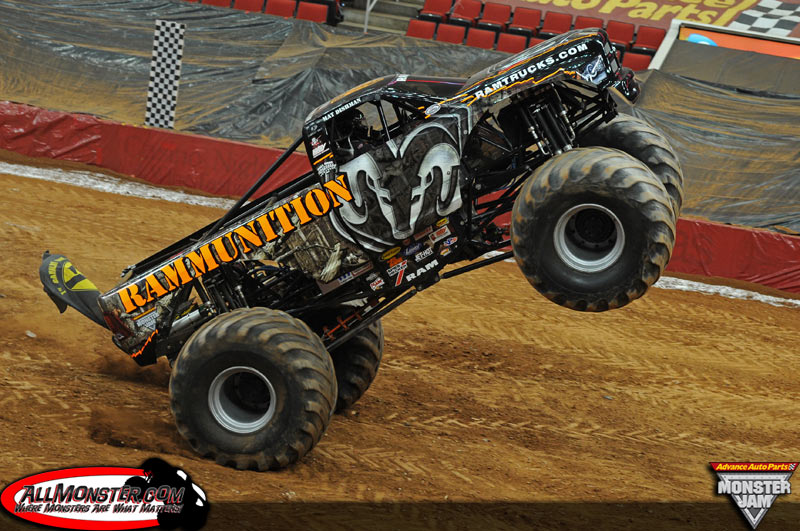 Raleigh, North Carolina Monster Jam March 15, 2013