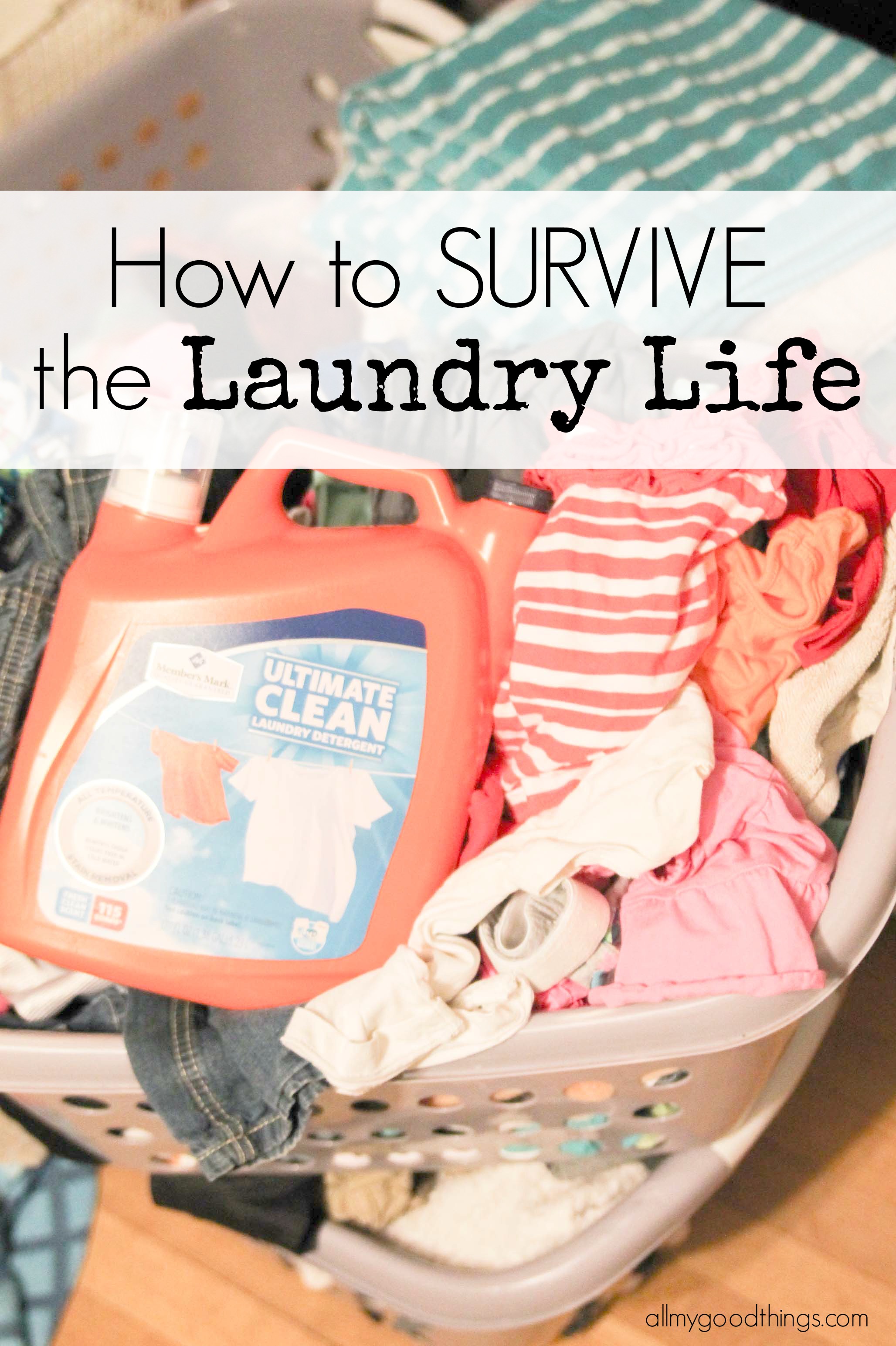 How To Survive The Never Ending Laundry Pile (FREE Laundry Printable
