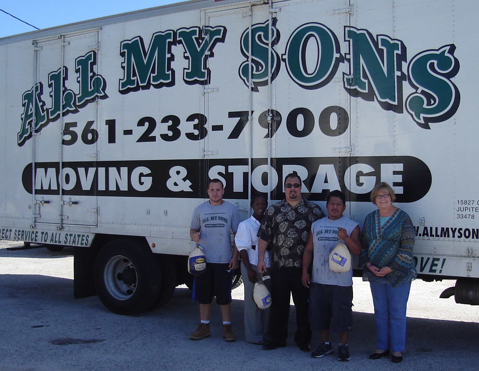 Thanksgiving Donations | All My Sons Moving & Storage Of West Palm Beach