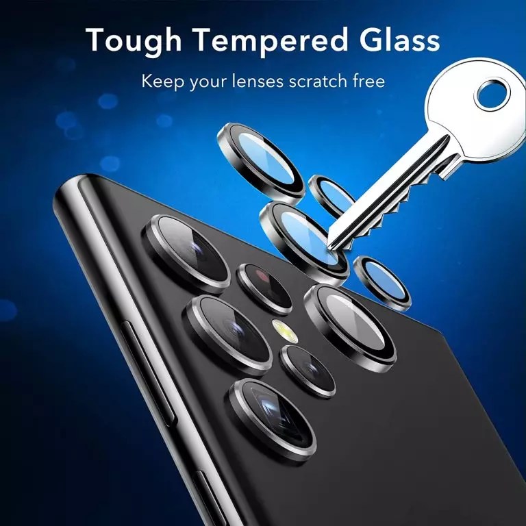 Galaxy S22 Ultra Camera Lens Protector Black by ESR