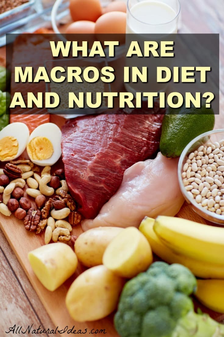 What are Macros in Diet and Nutrition All Natural Ideas