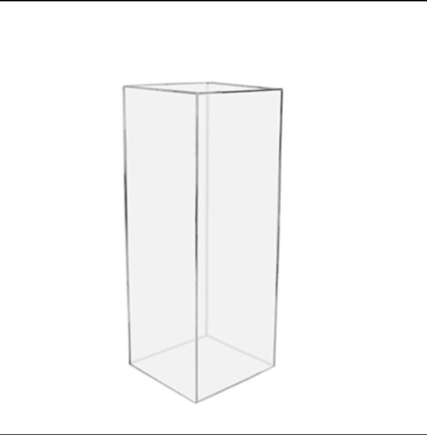 Acrylic Stand All Occasions Rentals