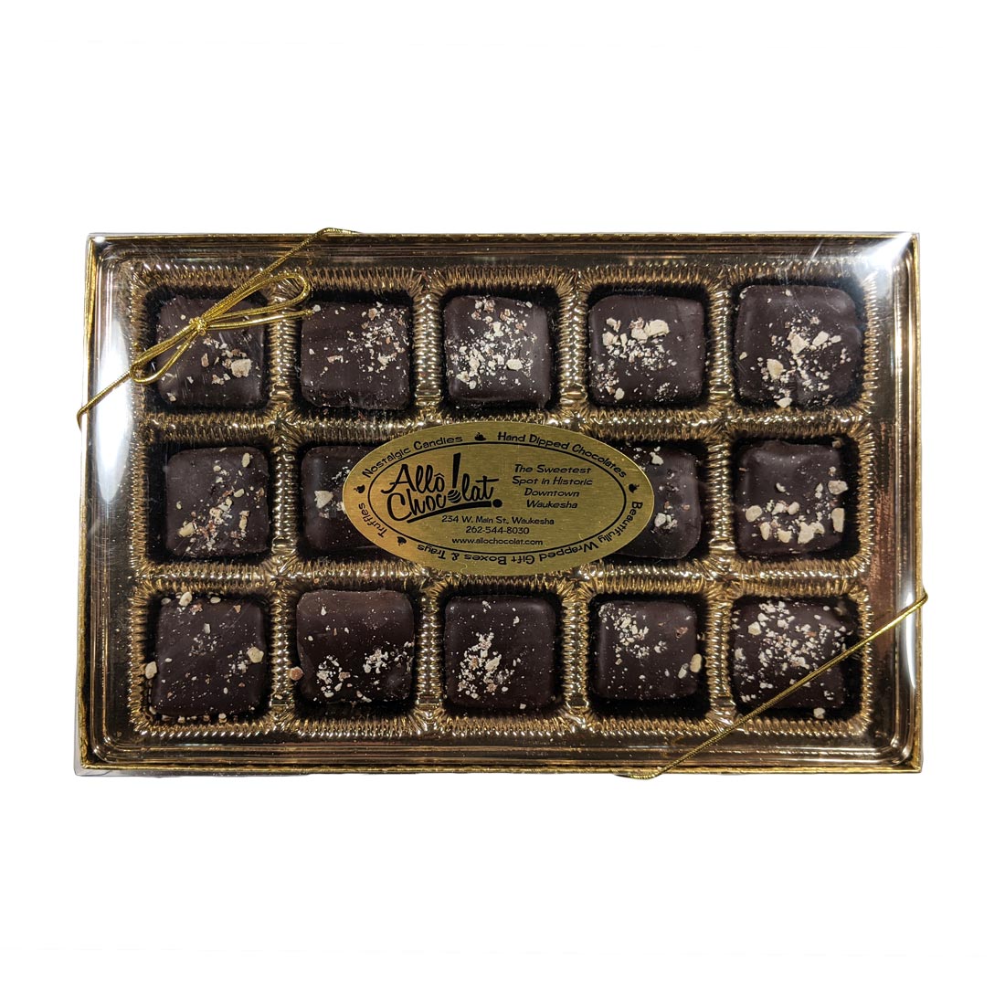 ChocolateCovered Almond Toffee Gift Collection Allô! Chocolat