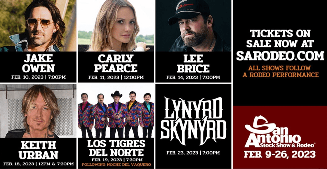 San Antonio Events December 26 2023 San Antonio Stock Show & Rodeo announces first wave of entertainment
