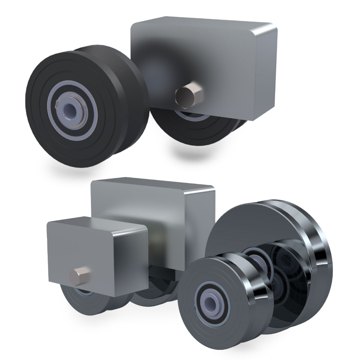 VGroove Wheels AllOMatic Gate Operators