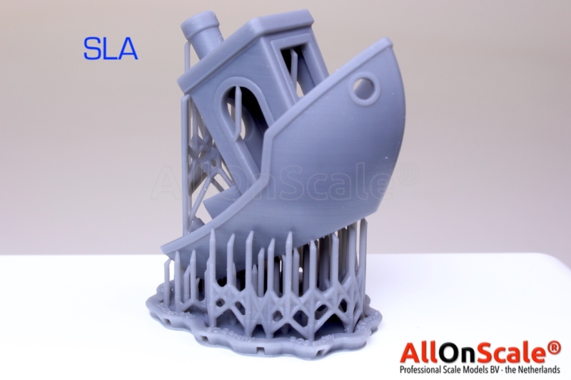 FDM vs SLA explained Professional Scale Models BV