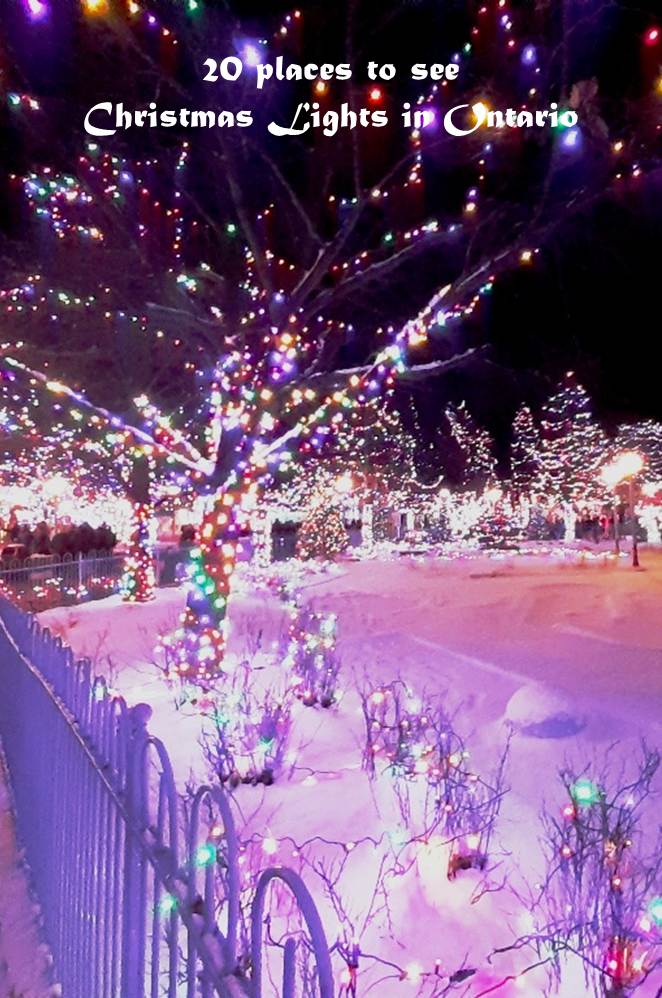 20 Places to See Christmas Lights in Ontario AllOntario