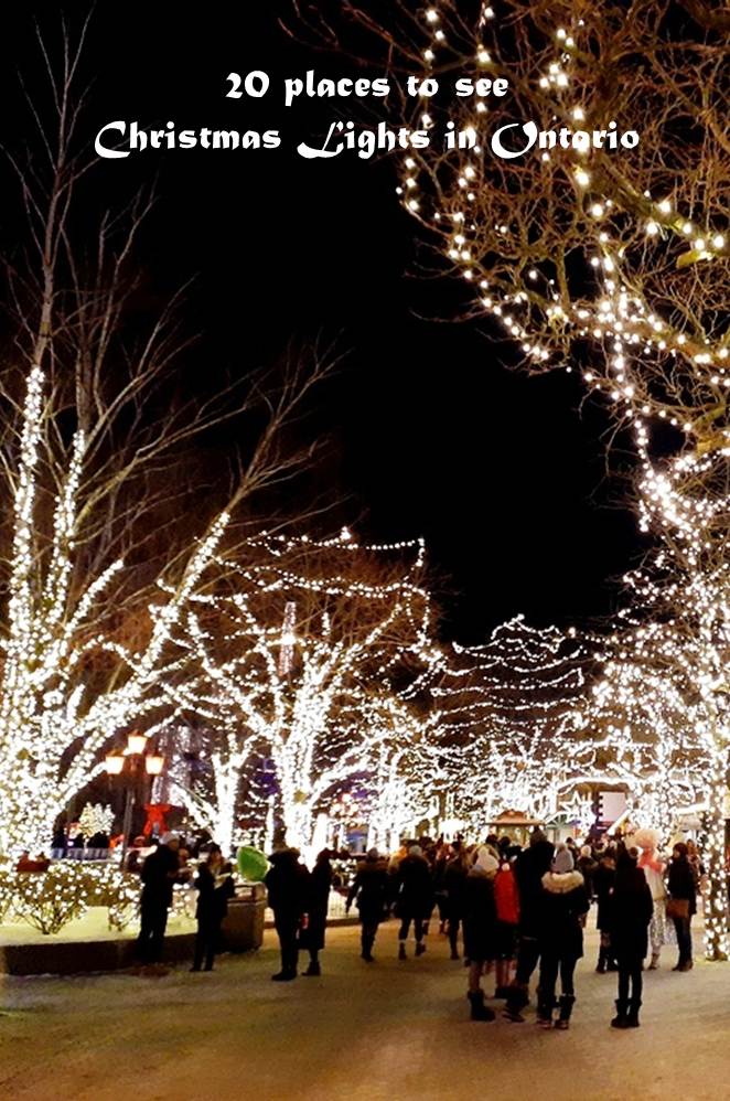 20 Places to See Christmas Lights in Ontario AllOntario