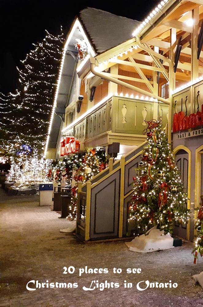20 Places to See Christmas Lights in Ontario AllOntario