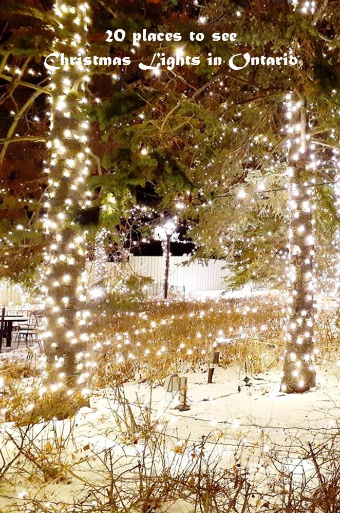 20 Places to See Christmas Lights in Ontario AllOntario