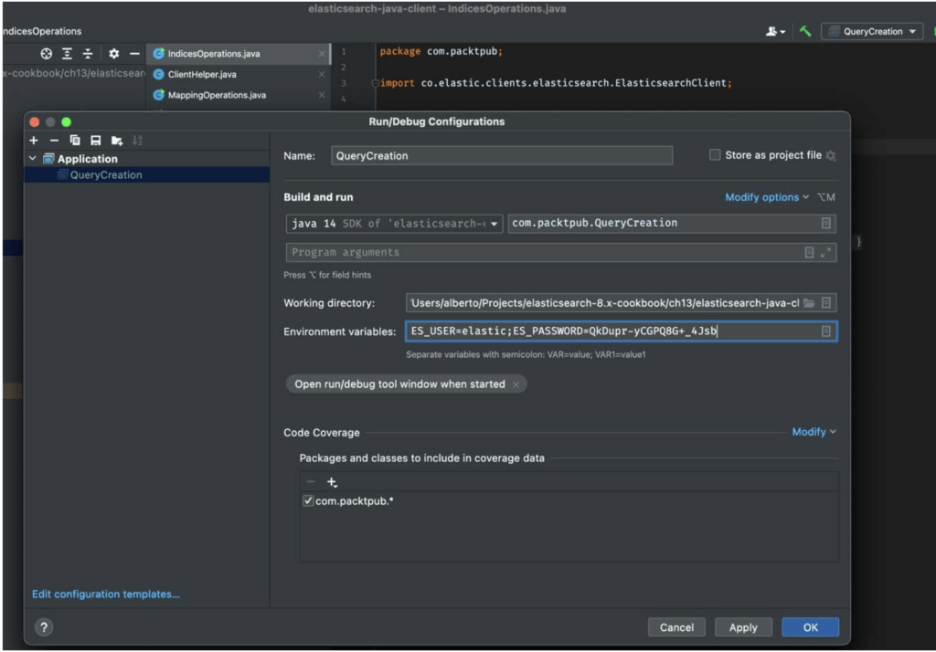 Elasticsearch Java Integration