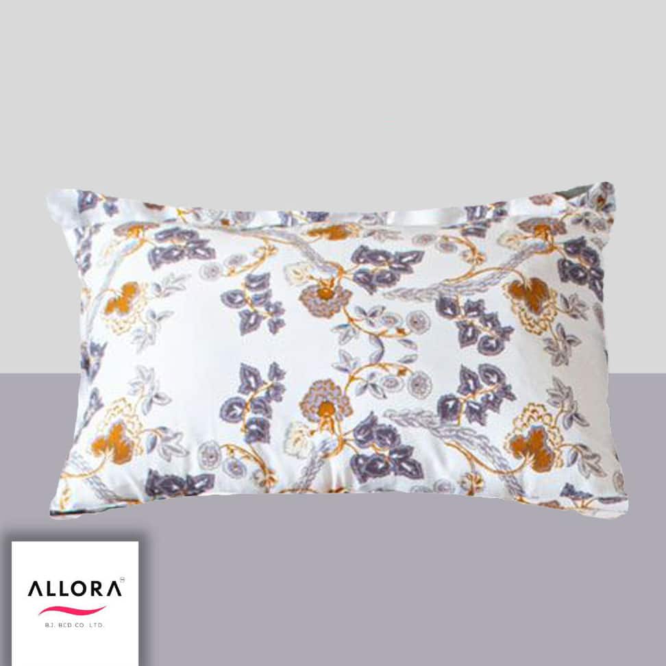 White Field Head Pillow Case ALLORA