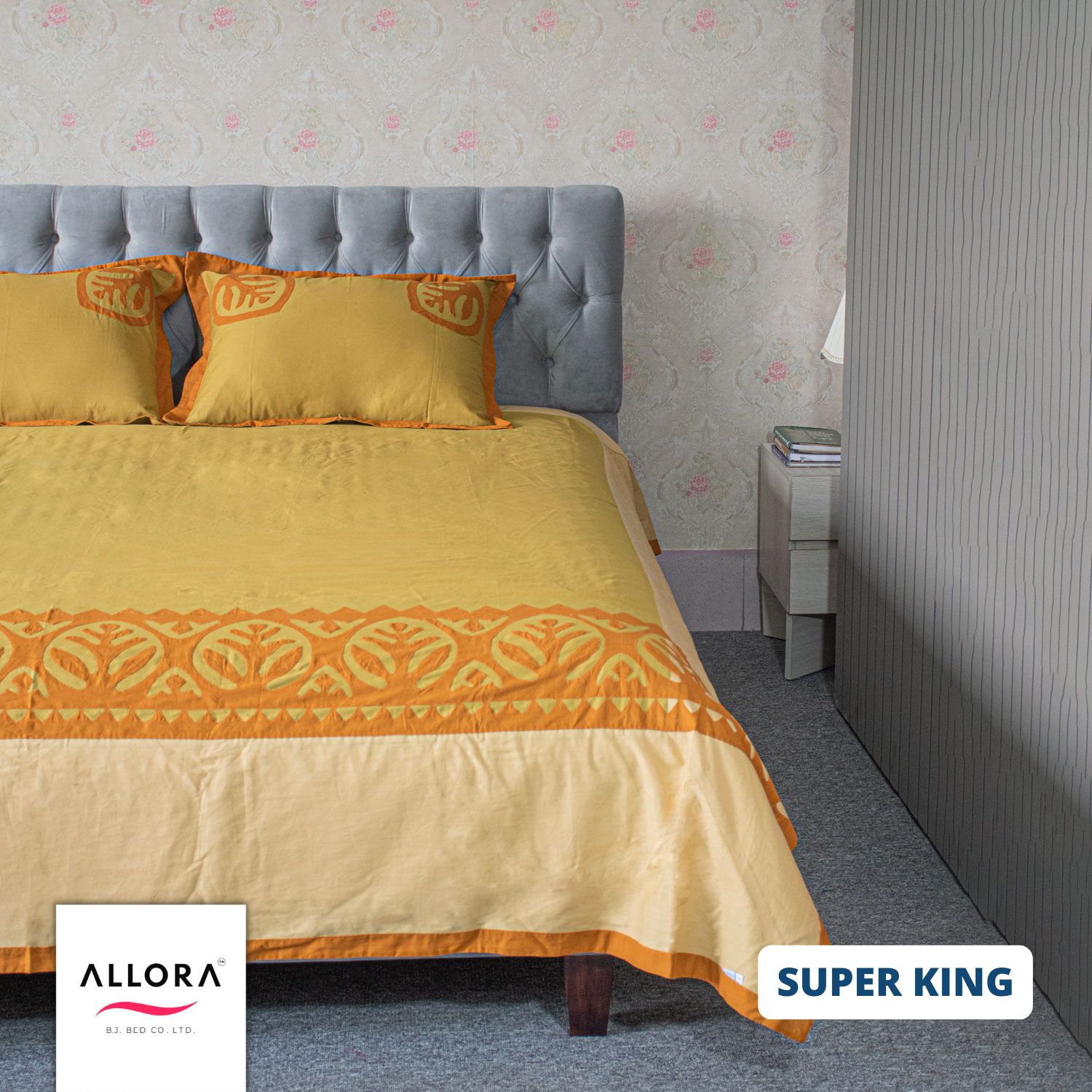 Embroidery Bed Sheet ALLORA