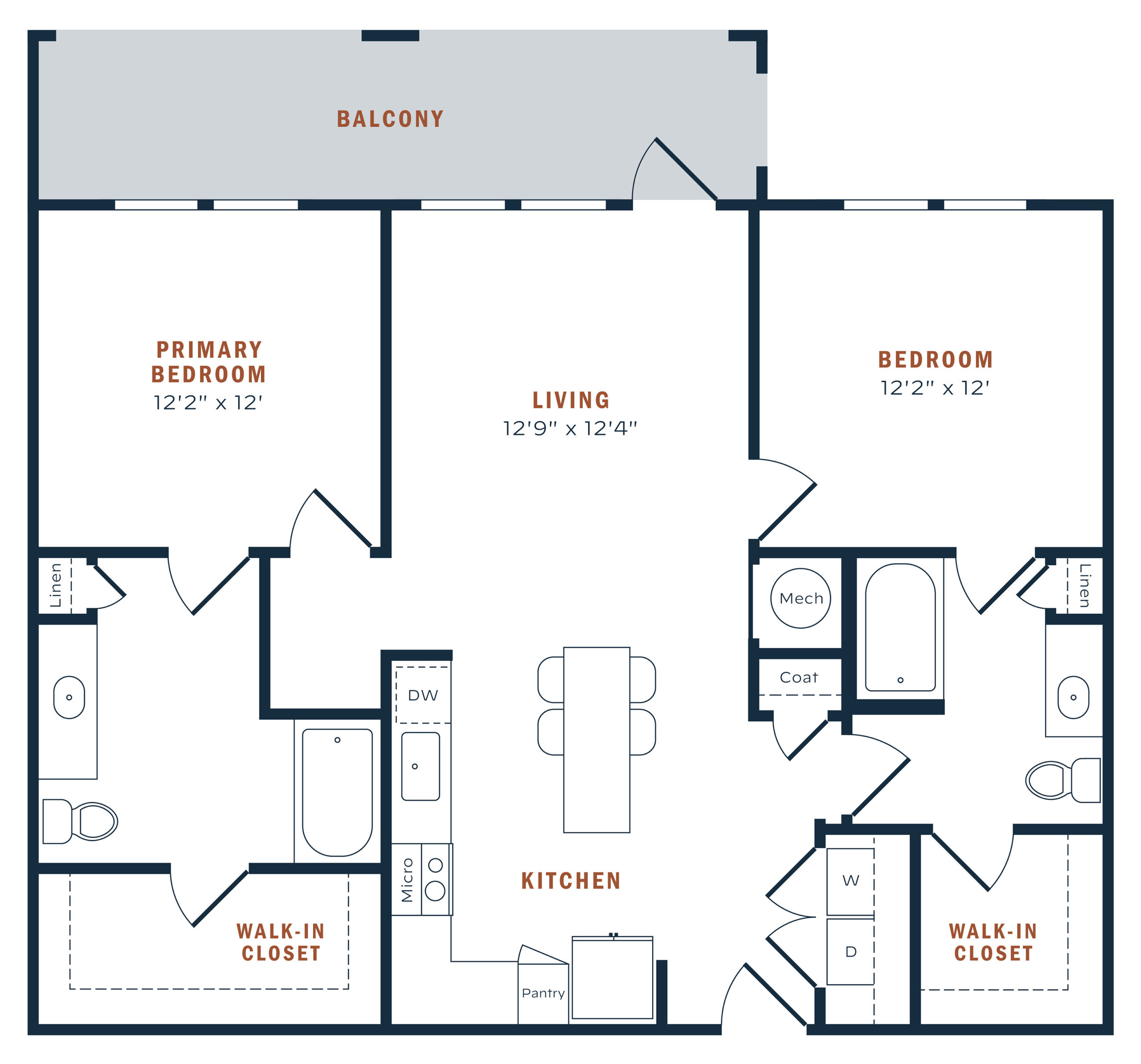 Luxury TwoBedroom Apartment Allora Kinder Ranch