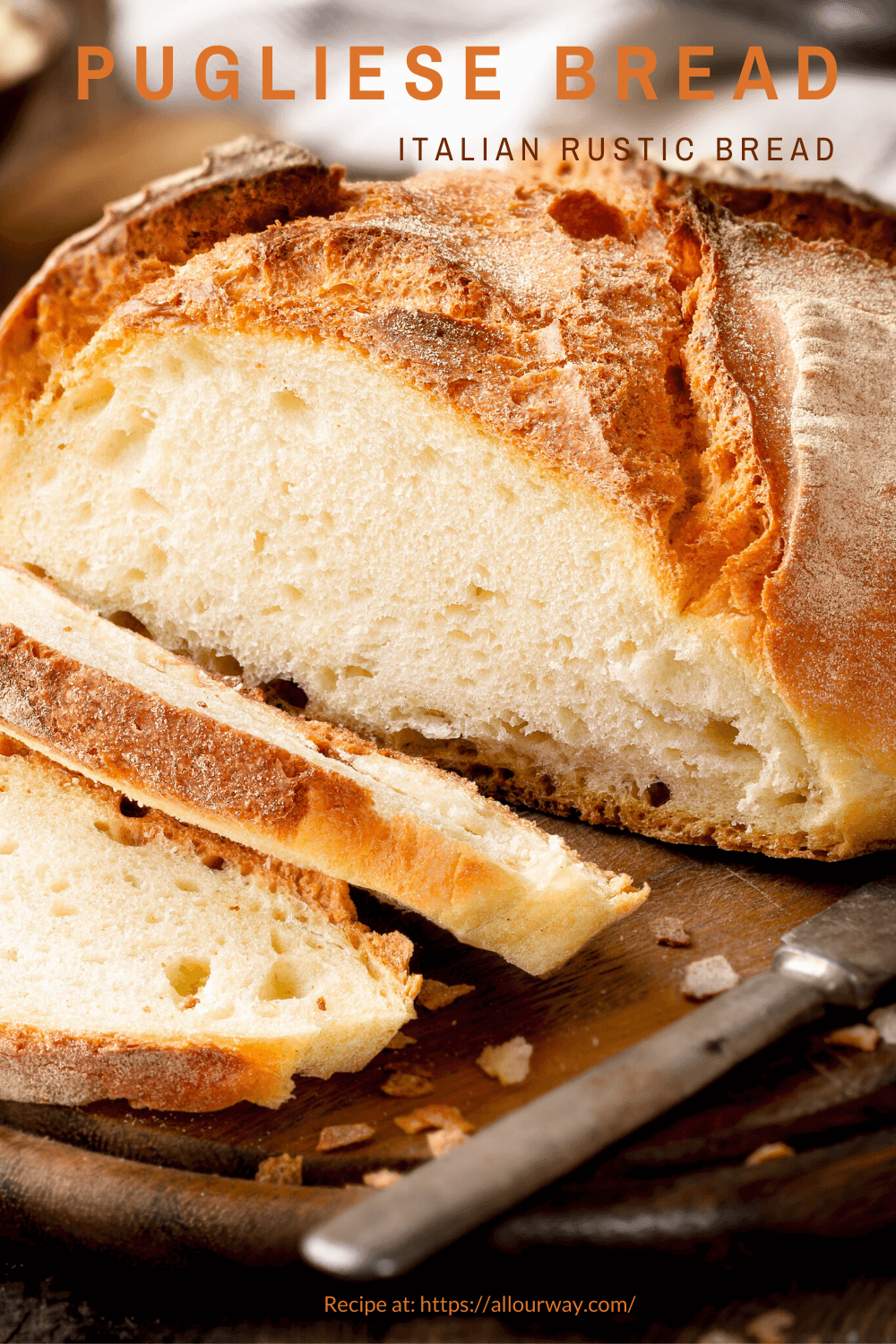 Pugliese Bread An Italian Rustic Loaf