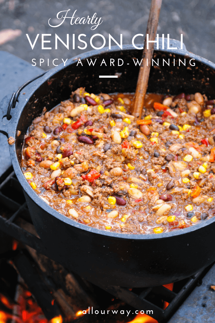 Award Winning Hearty Venison Chili