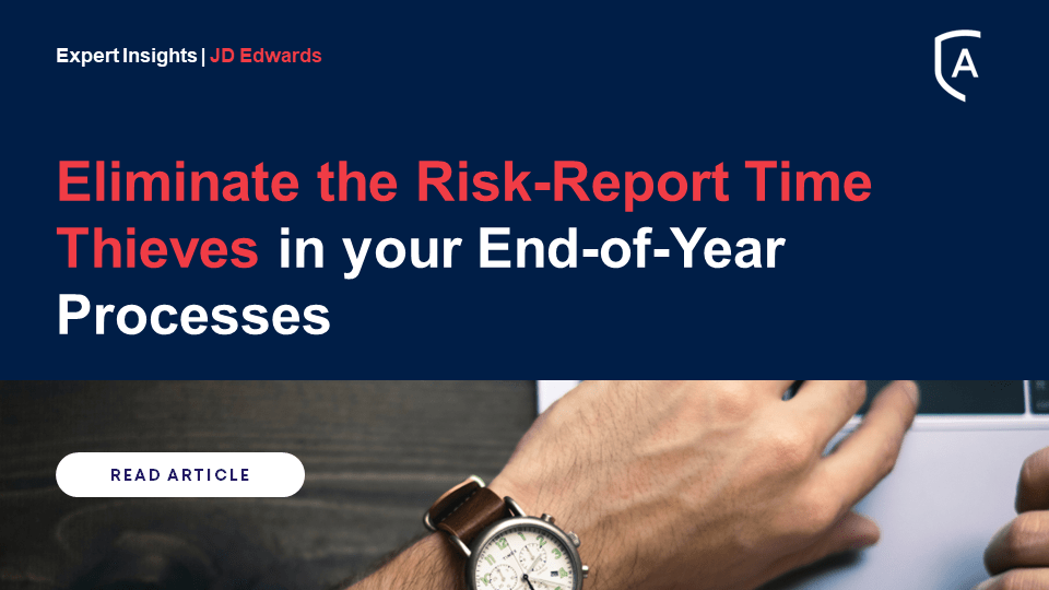 Eliminate the RiskReport Time Thieves in your EndofYear Processes