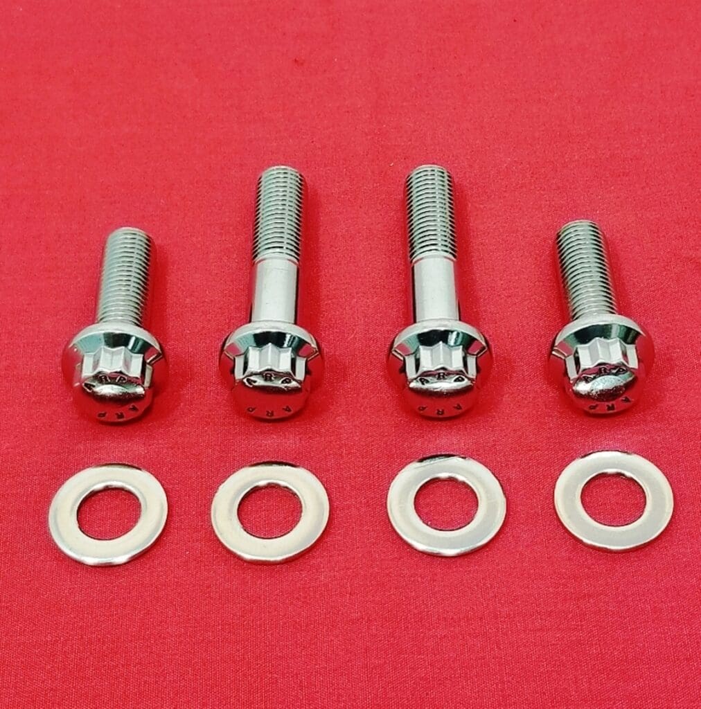 Honda TRX250R ARP 12pt High Strength Stainless Steel Foot Peg Bolt Kit